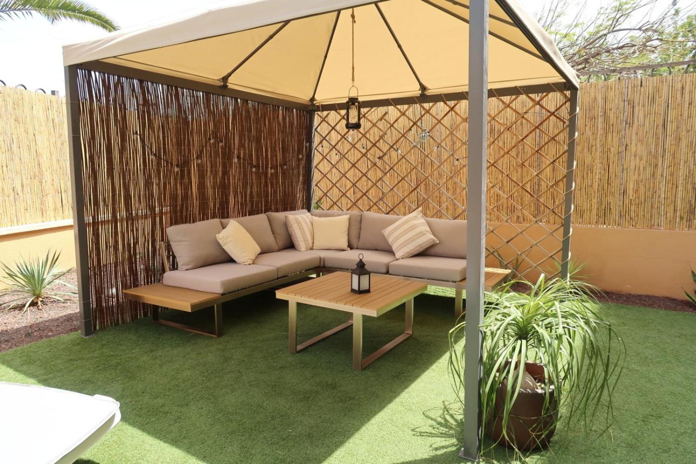 Spacious Apartment With Large Private Garden In Palm Mar Dış mekan fotoğraf